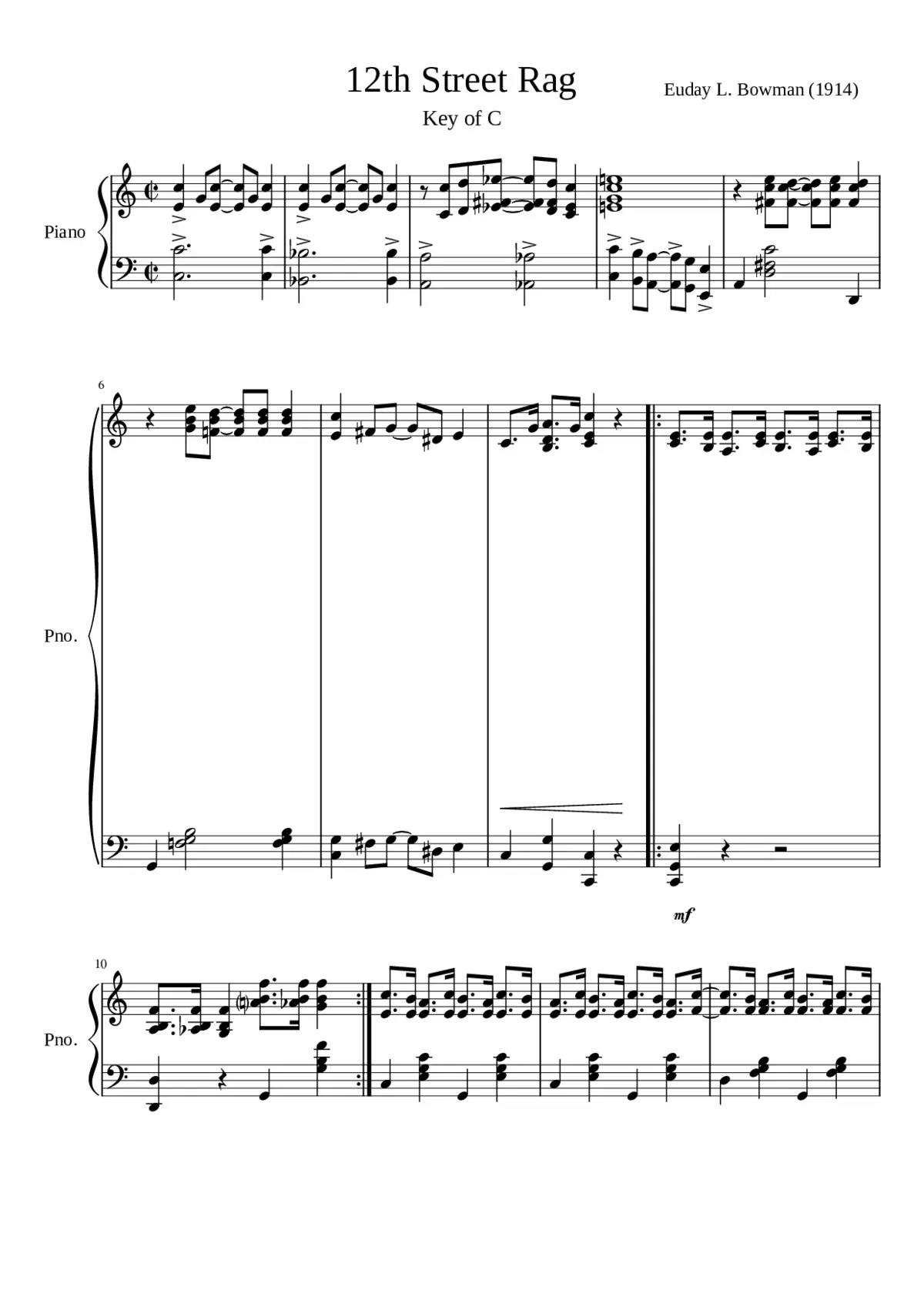 12th street rag - Page 1