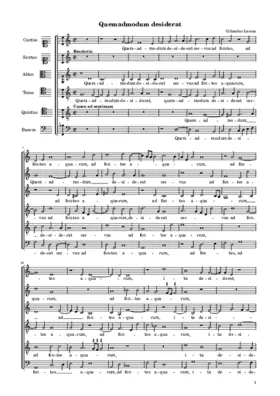 Quemadmodum desiderat cervus