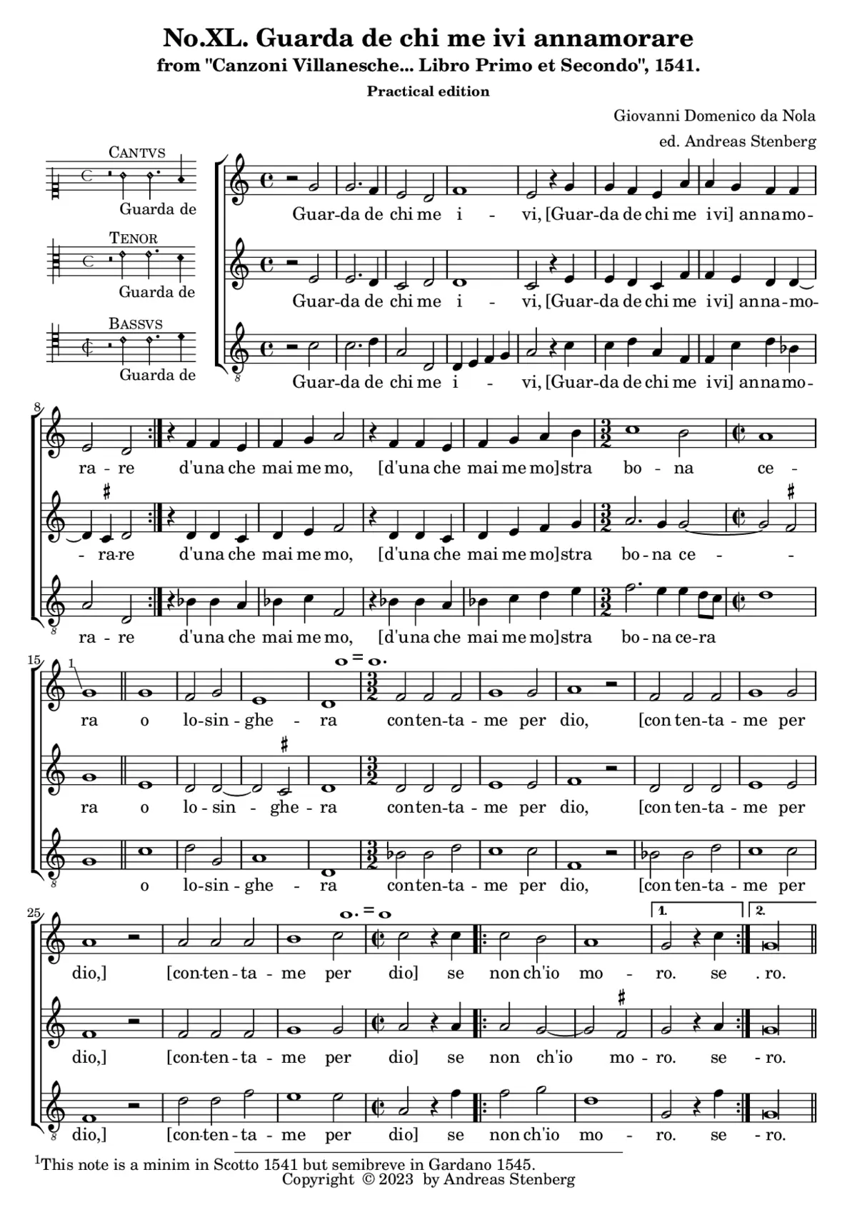 Guarda de chi me ivi - Page 1