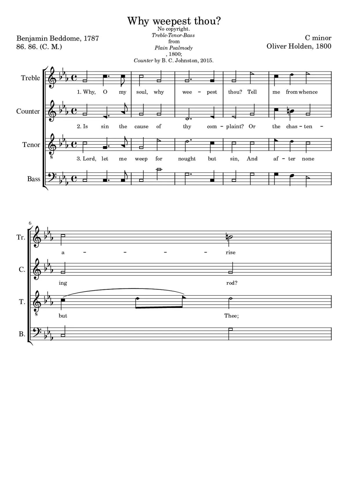 Why weepest thou? - Page 1