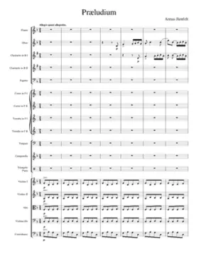 Praeludium für kleines Orchester