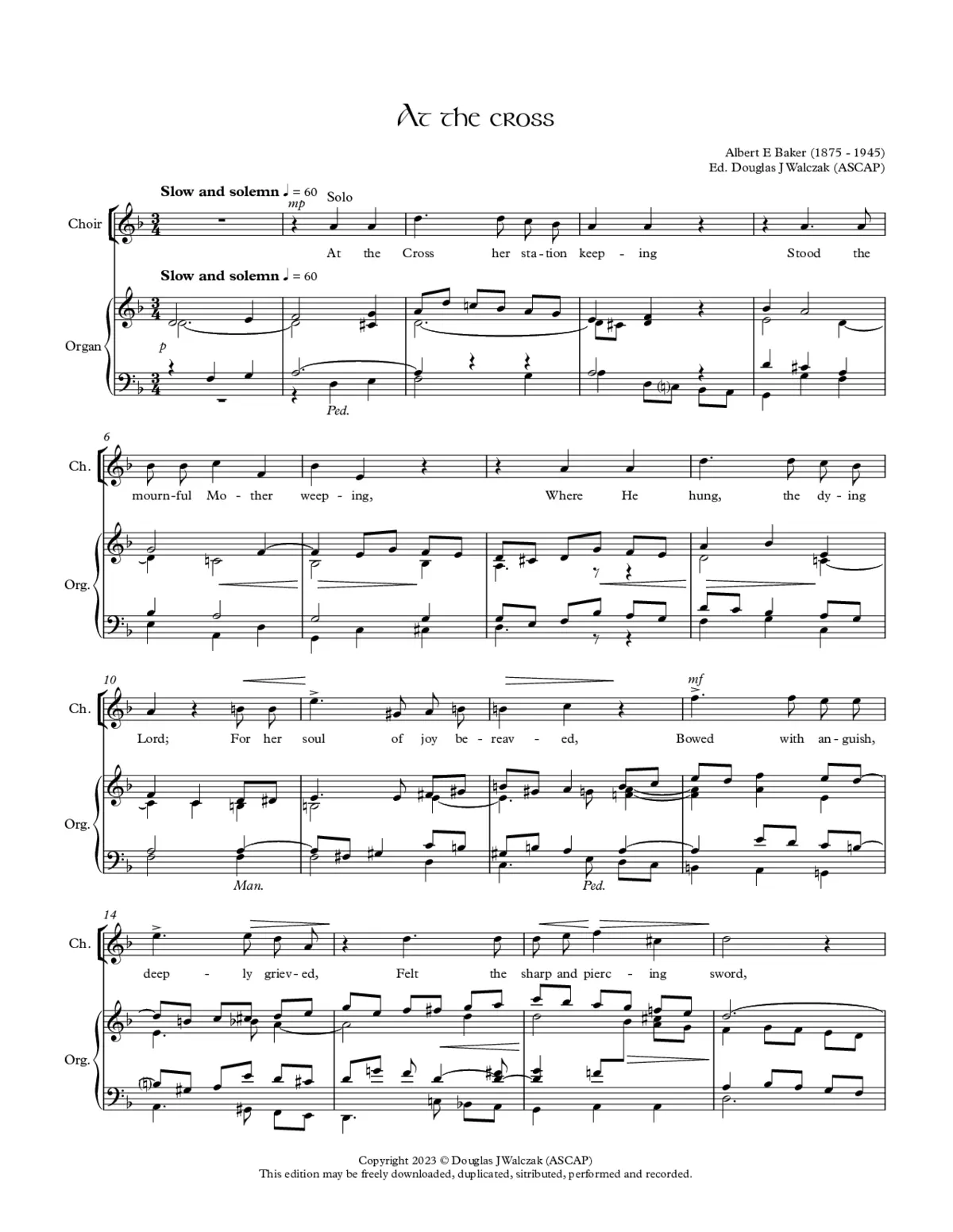 At the cross - Page 1