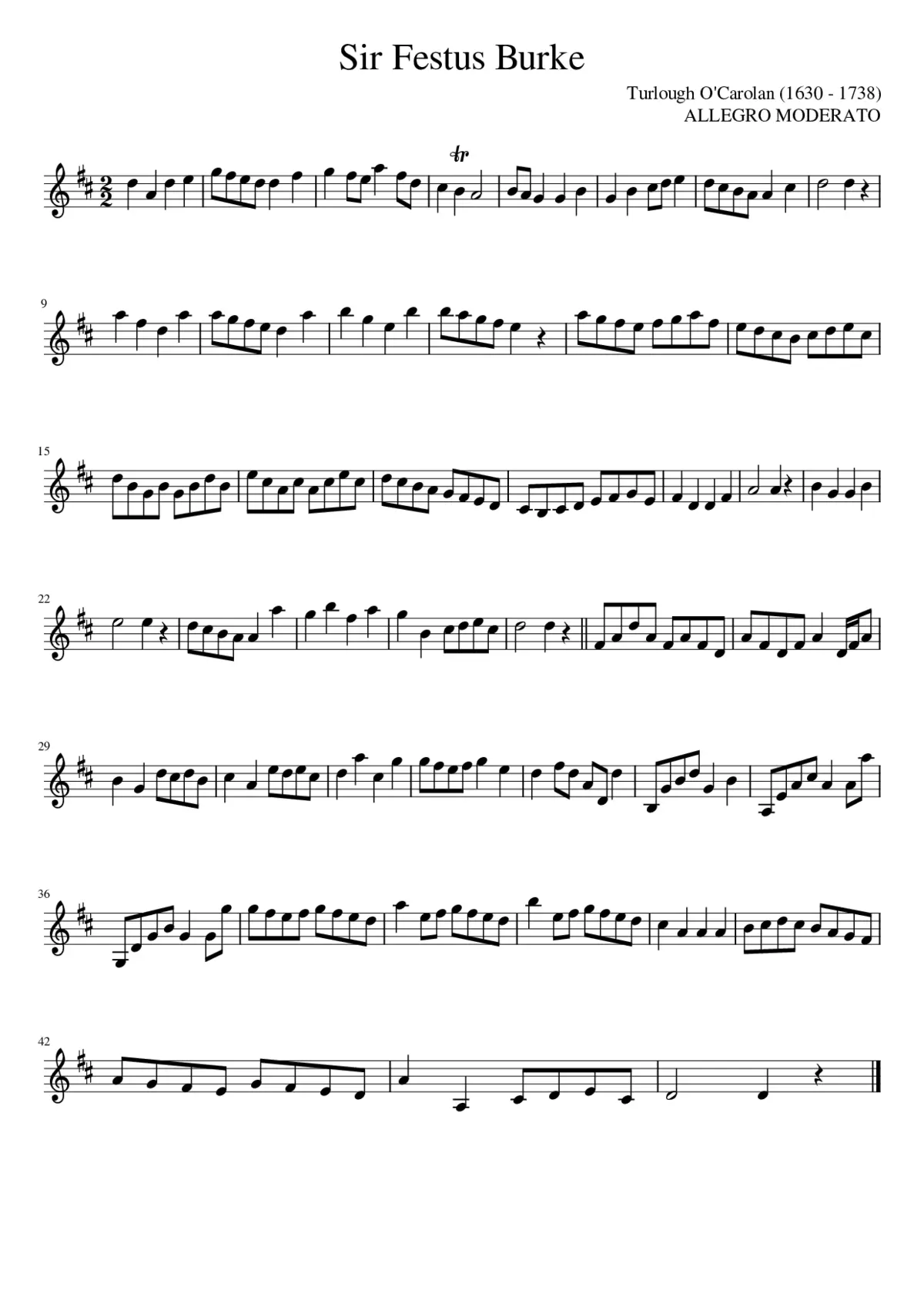 Sir Festus Burke - Page 1