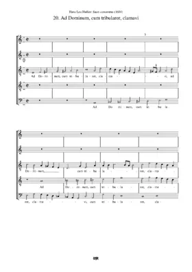 Ad Dominum, cum tribularer