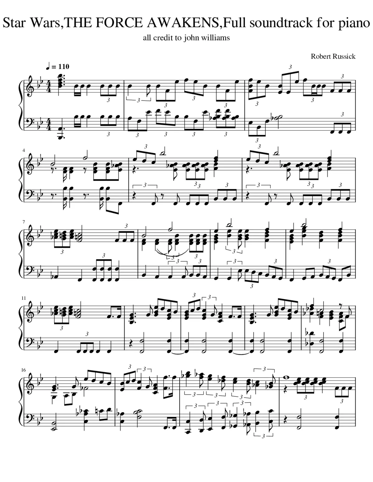 star wars - the force awakens - Page 1