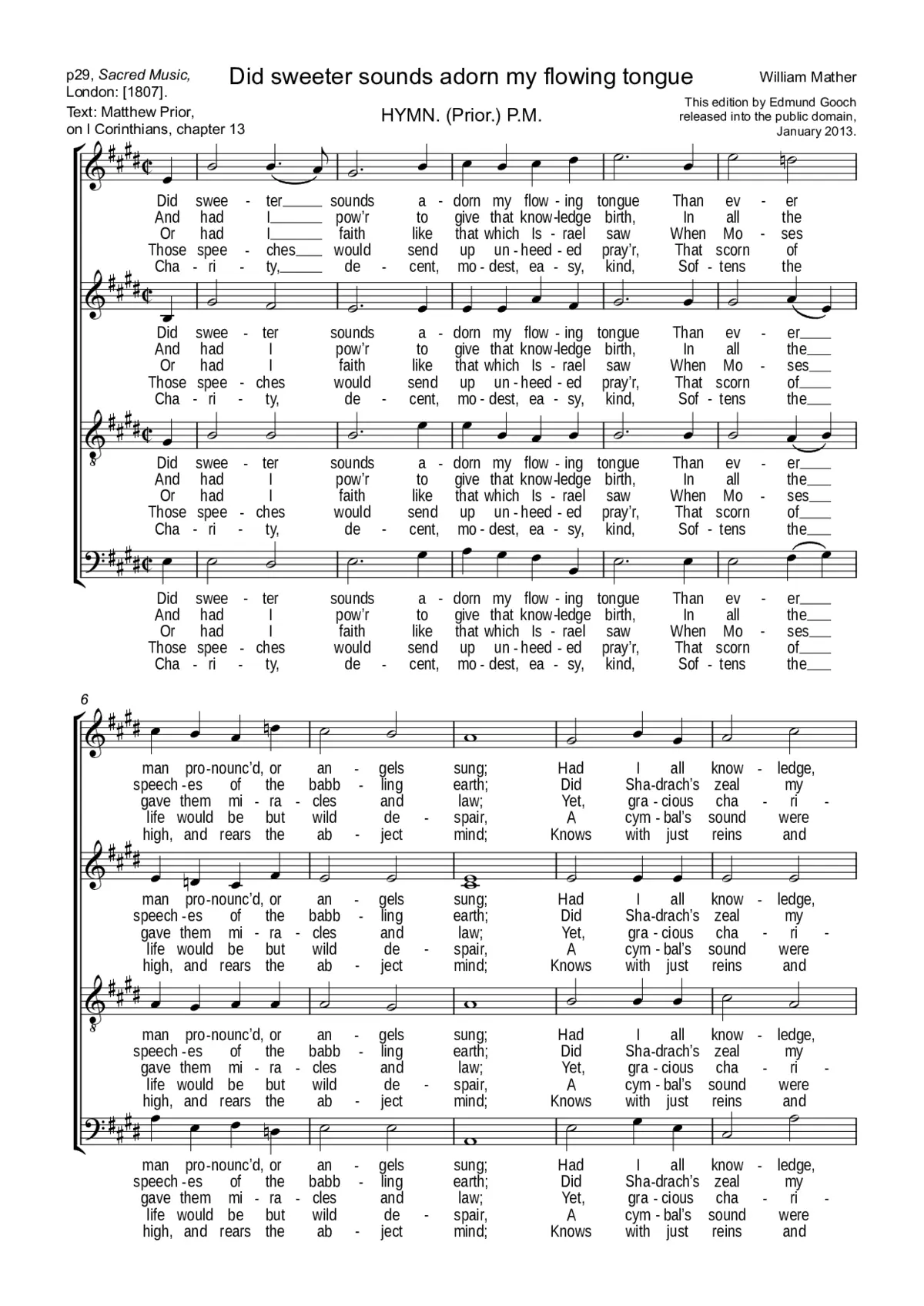 Did sweeter sounds adorn my flowing tongue - Page 1