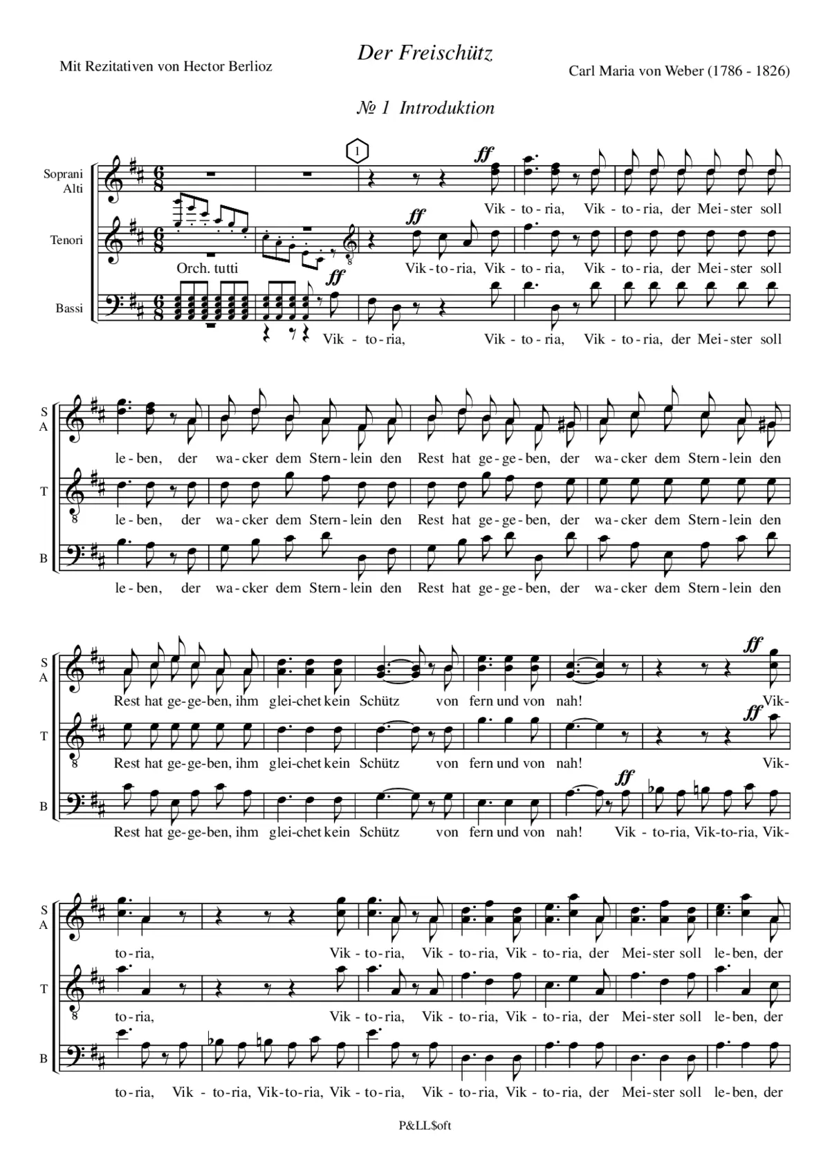 Der Freischütz - Page 1