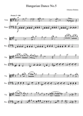 21 Hungarian Dances (Piano) WoO 1