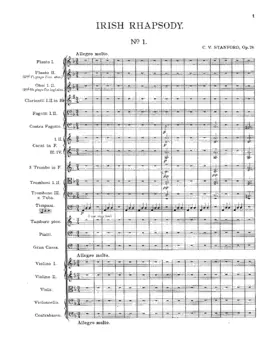 Irish Rhapsody No.1