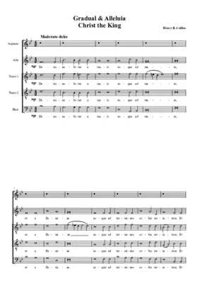 Gradual & Alleluia Christ the King