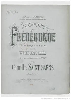 Souvenirs de Frédégonde