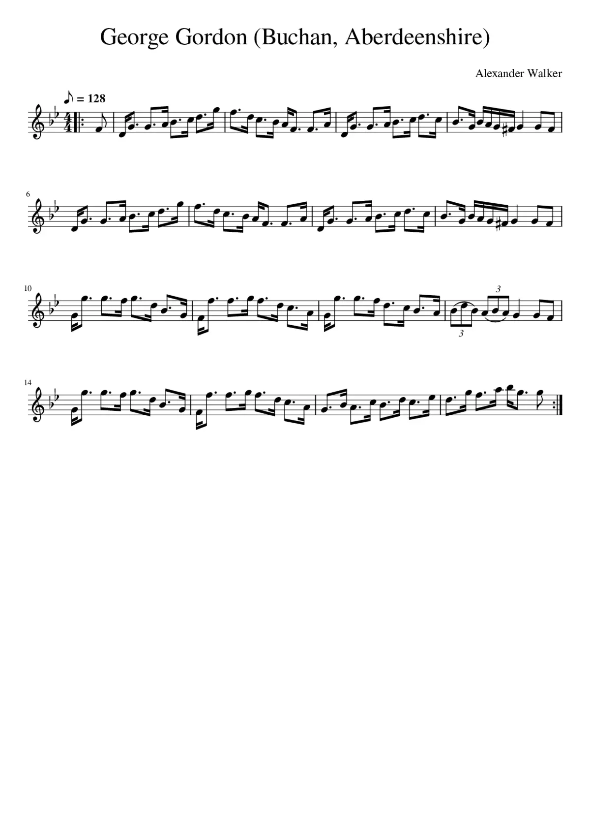 George Gordon (Buchan Aberdeenshire) - Page 1