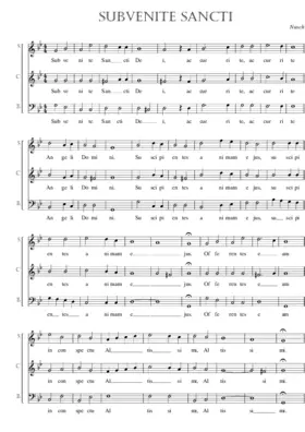 Subvenite Sancti
