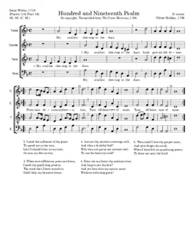 Hundred and Nineteenth Psalm