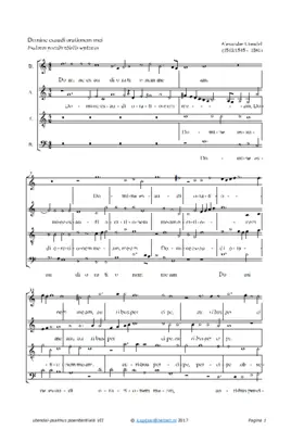 Domine exaudi orationem meam