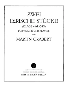 2 Lyrische Stücke