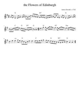 Flowers of Edinburgh