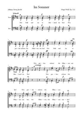 Im Sommer, Op. 13, No. 1