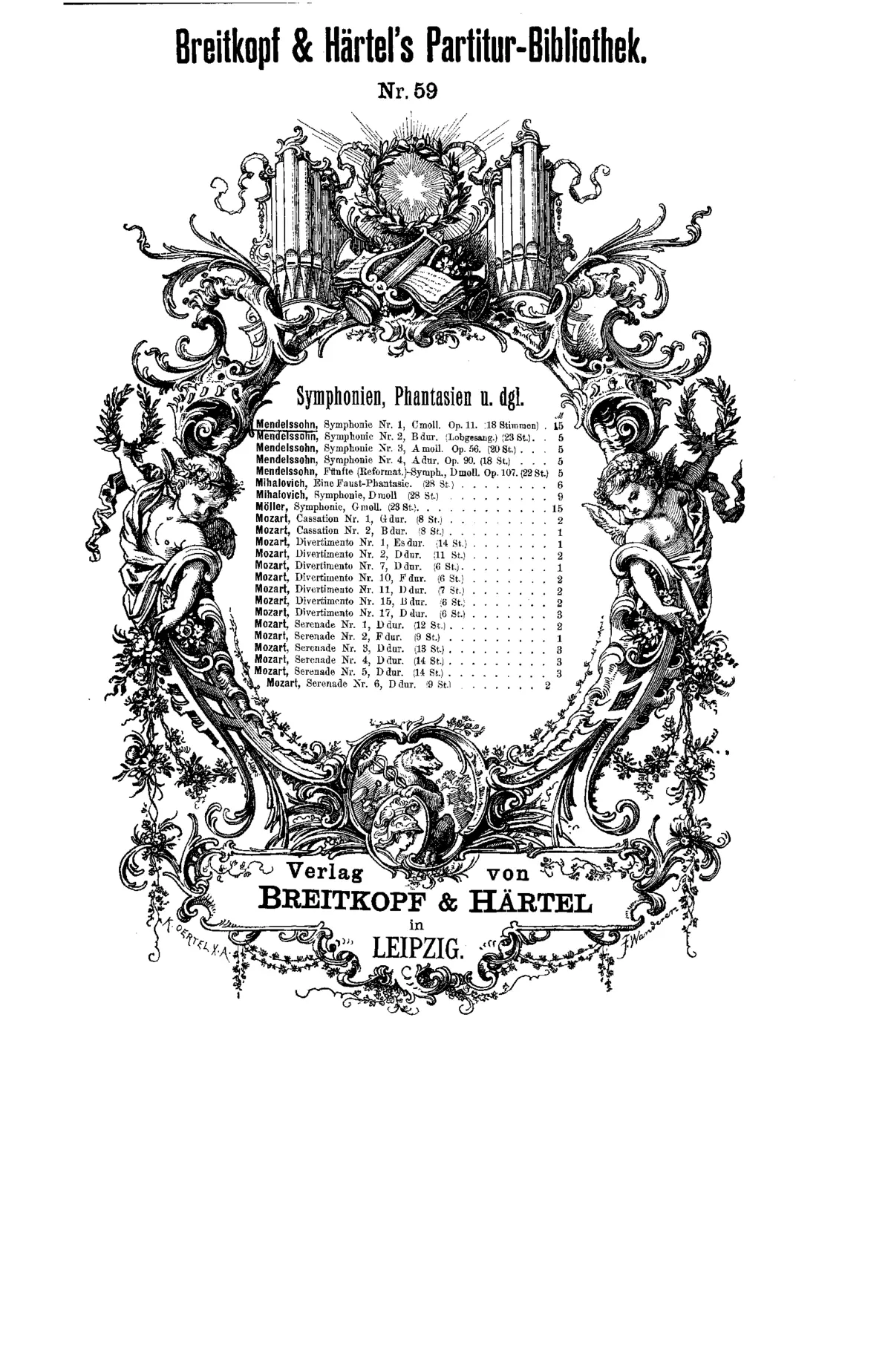 Symphony No.1 in C minor - Page 1