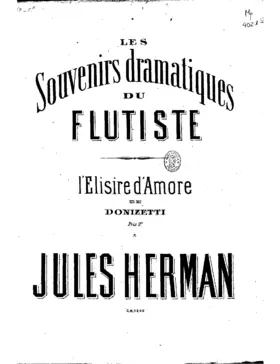 'L'elisire d'amore' de Donizetti