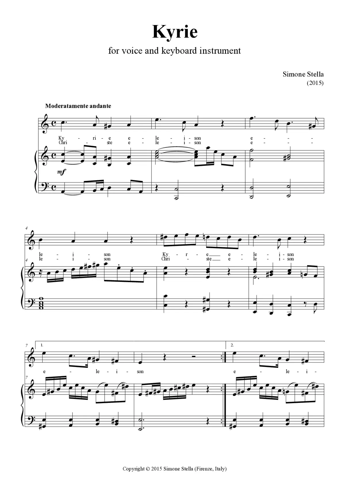 Kyrie - Page 1