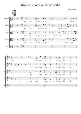 Mio cor se vera sei Salamandra