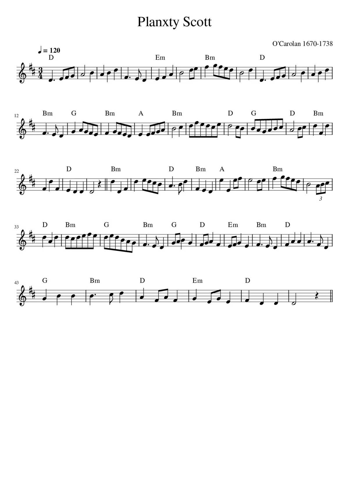 Planxty Scott - Page 1