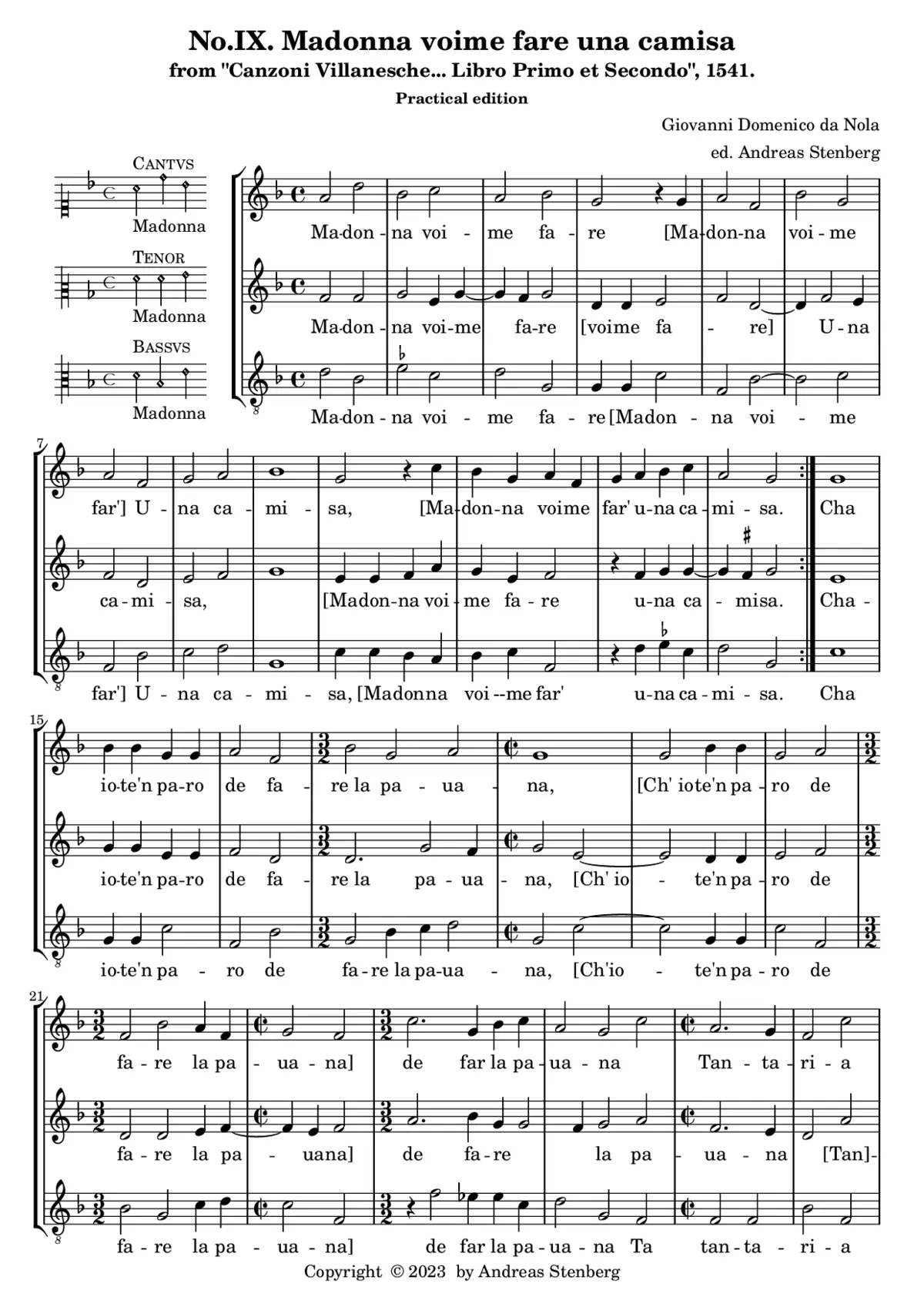 Madonna voime fare - Page 1