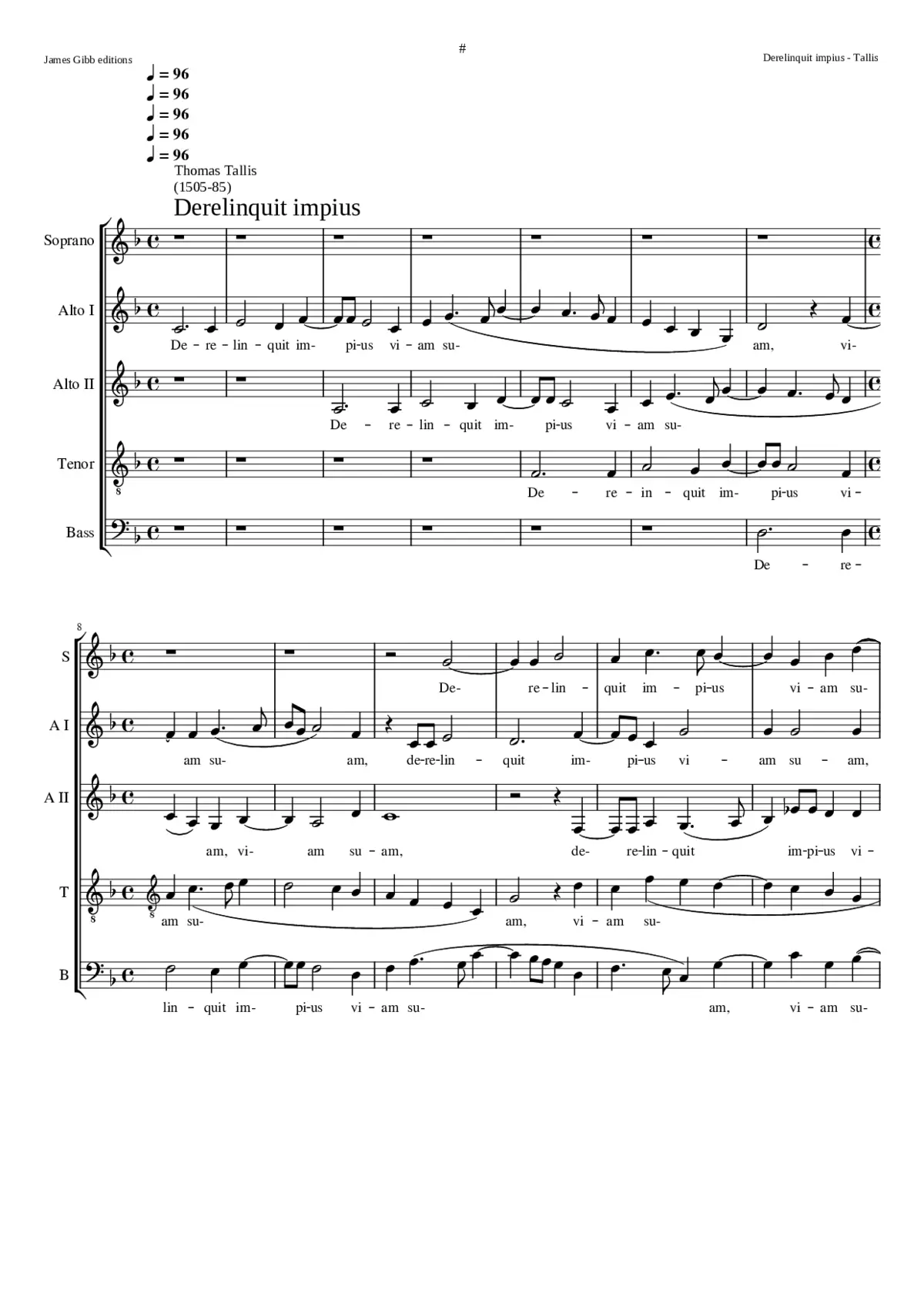 Derelinquit impius - Page 1