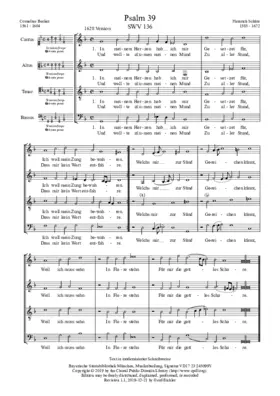 In meinem Herzen hab ich mir, SWV 136