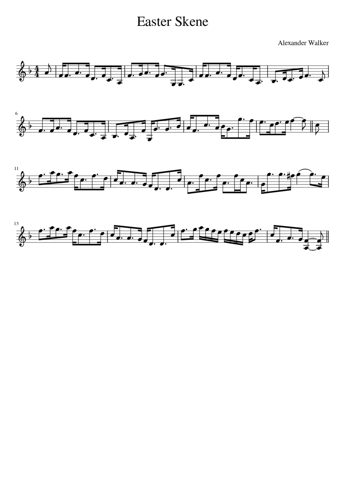 Easter Skene - Page 1