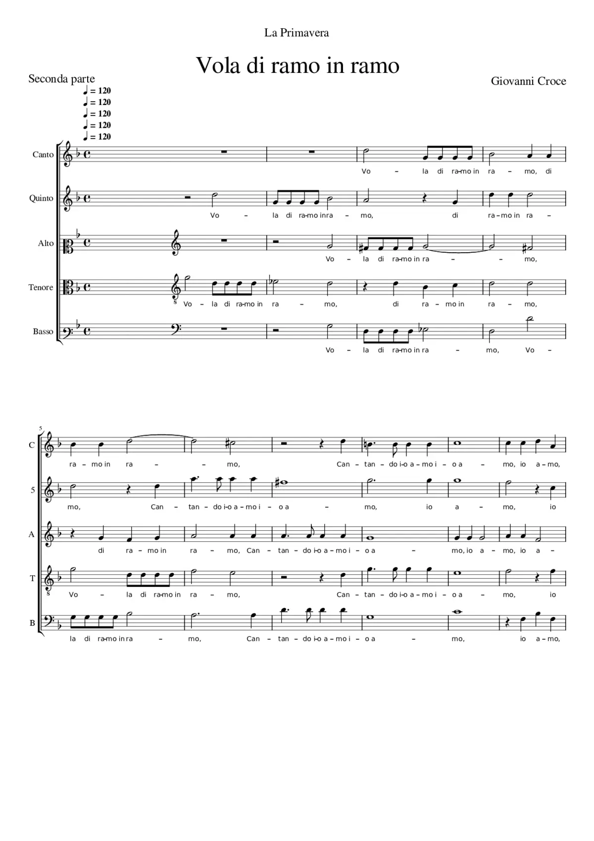 Vola di ramo in ramo - Page 1