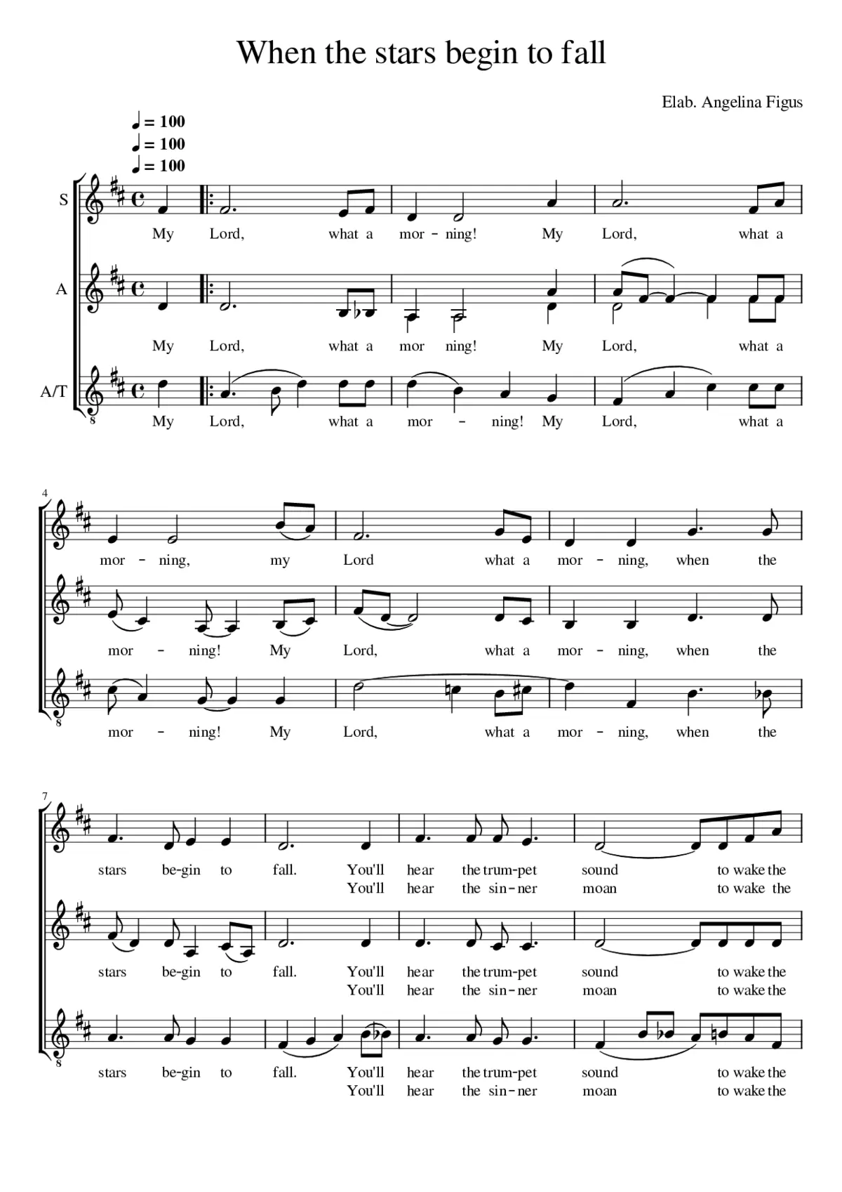 When the stars begin to fall - Page 1