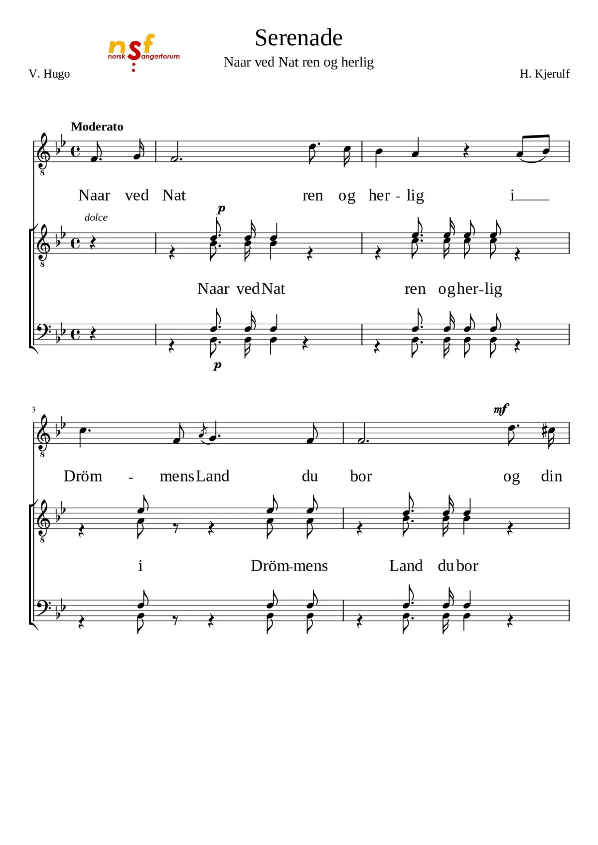 Serenade - Page 1