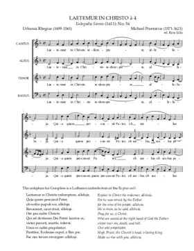 Laetemur in Christo