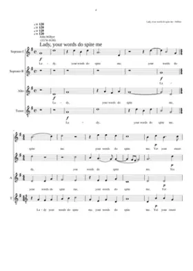 Lady your words do spite me