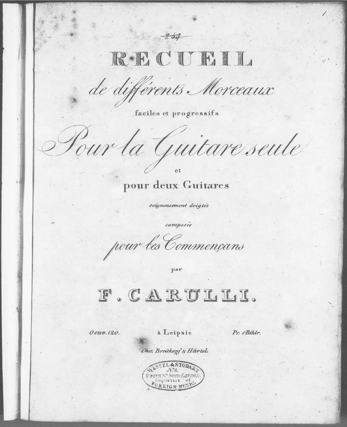 18 Morceaux Faciles et Progressifs - Page 1