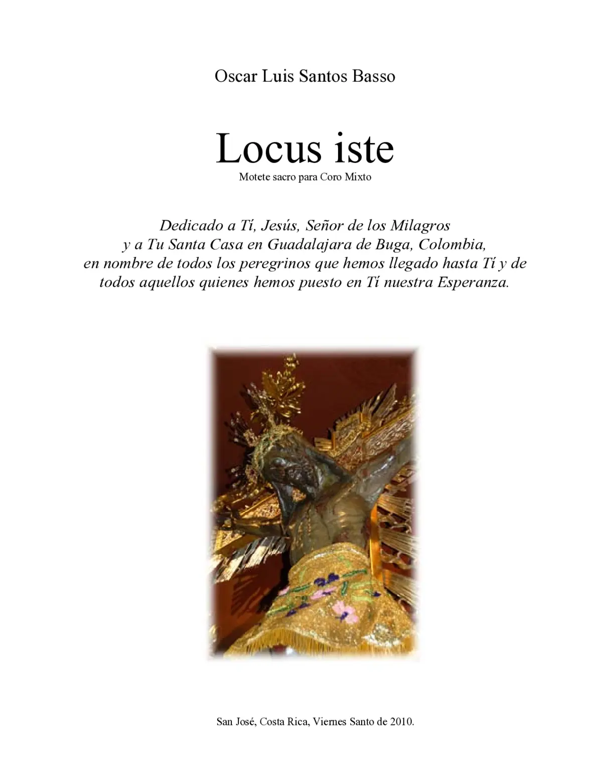 Locus iste - Page 1