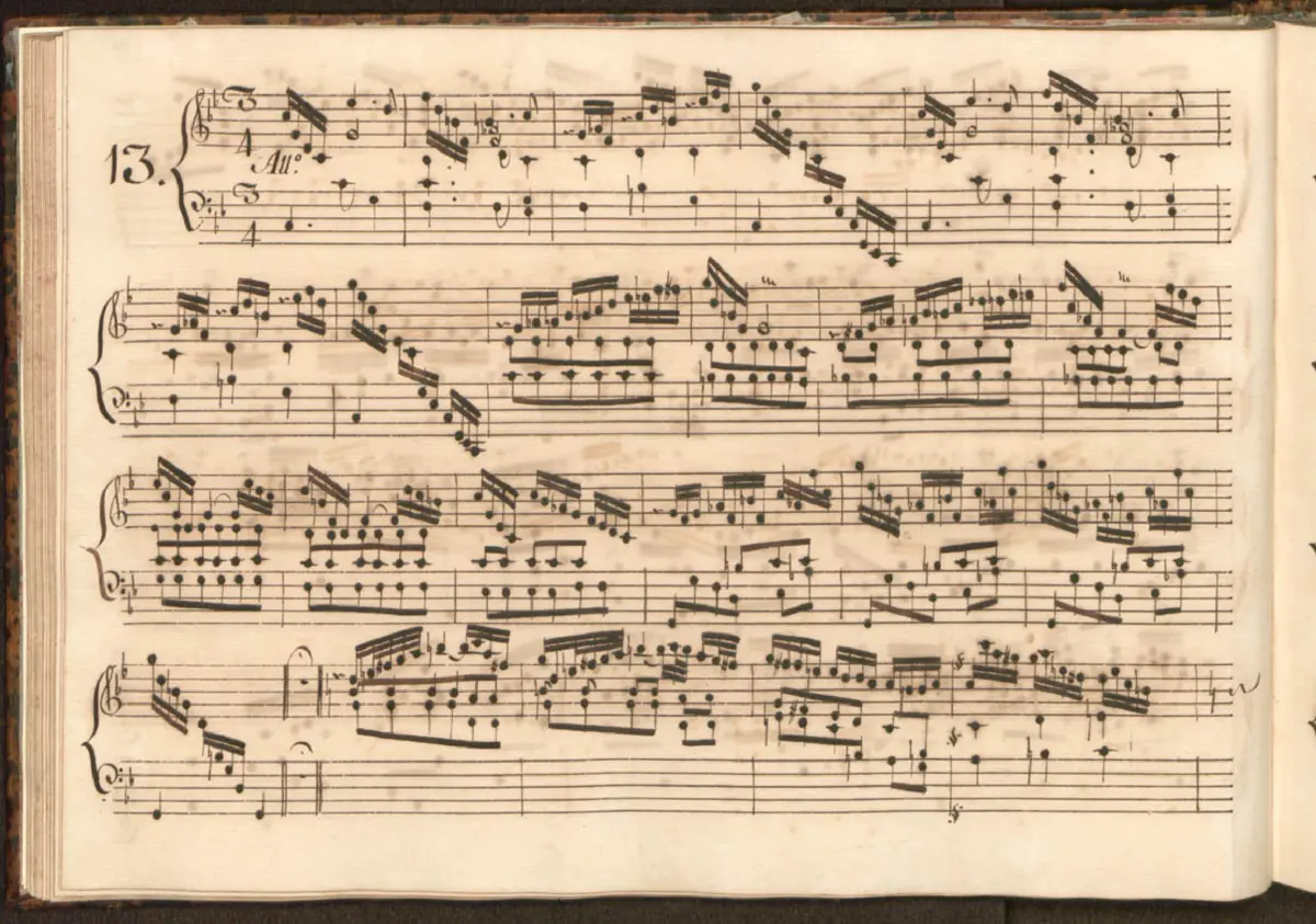 Keyboard Sonata in C minor - Page 1