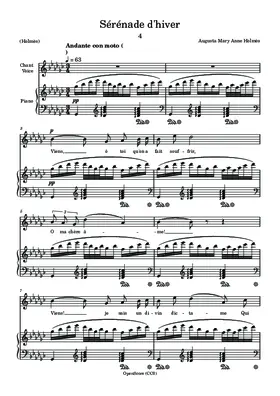 Sérénade d’hiver