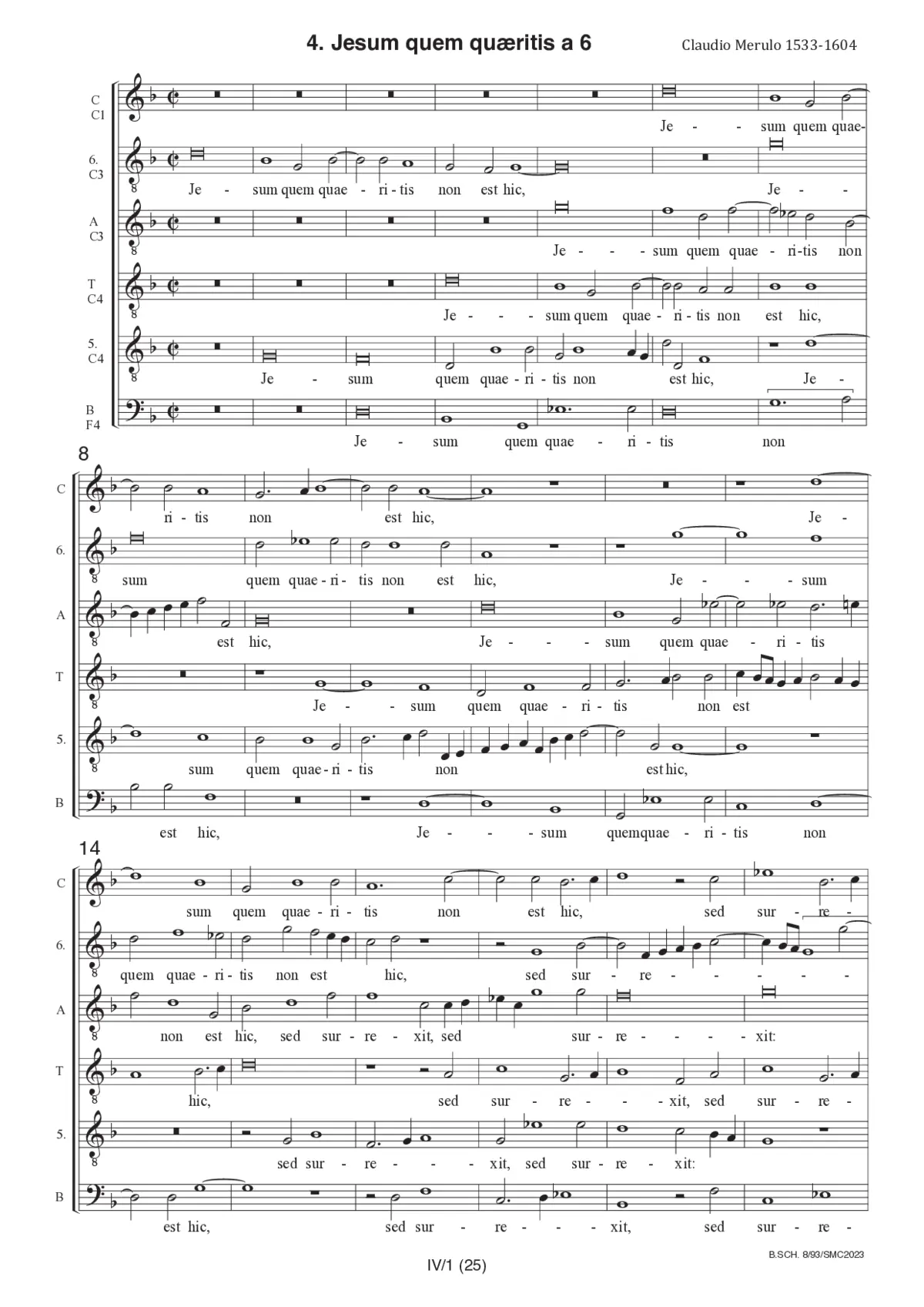 Jesus quem quæritis - Page 1
