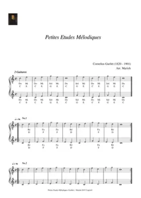 54 Kleine melodische Etüden für Anfänger Op.187
