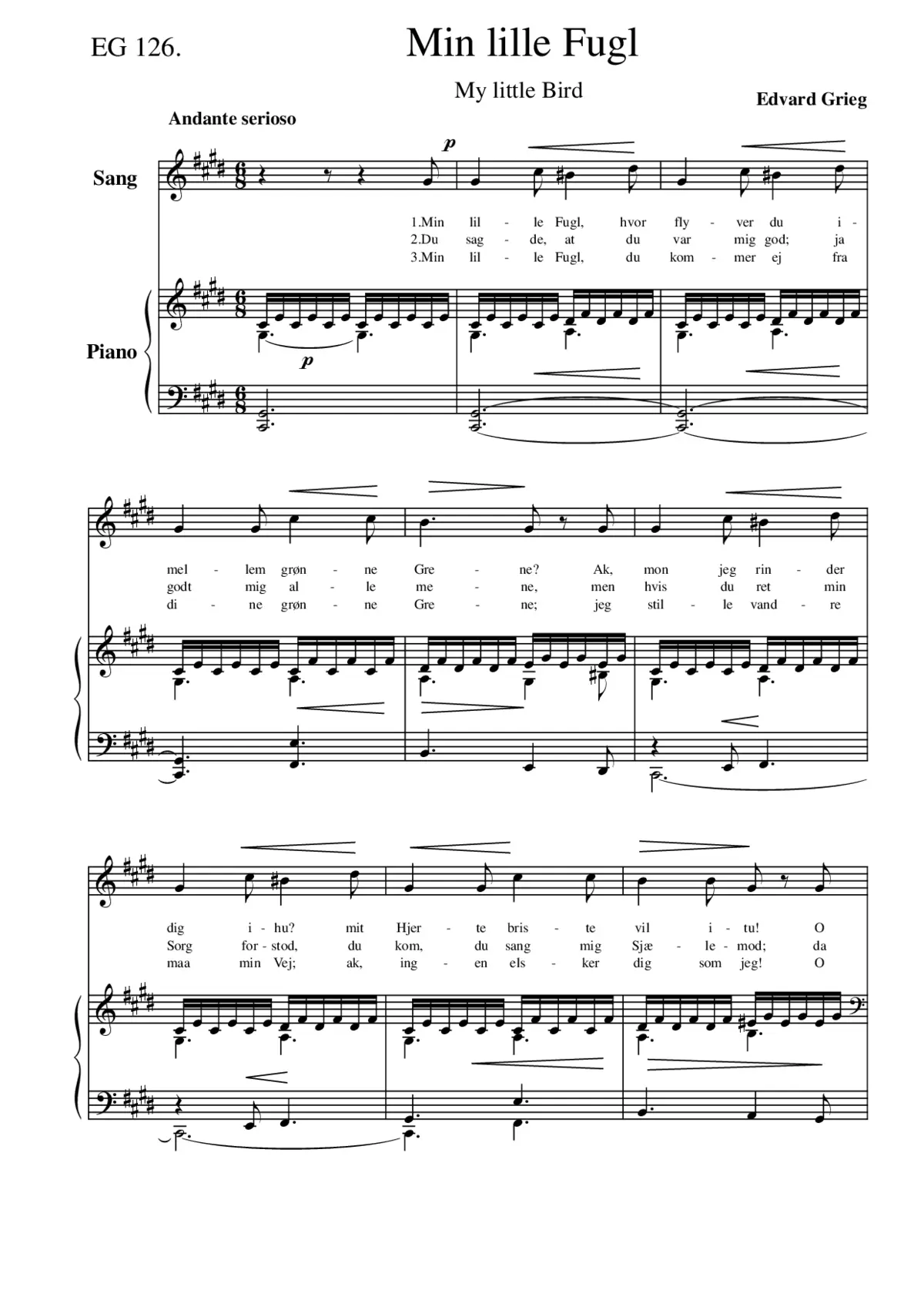 My Little Bird - Page 1