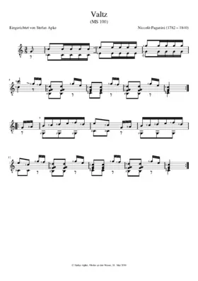 Waltz in C major