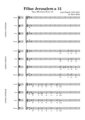 Filiae Jerusalem a 12