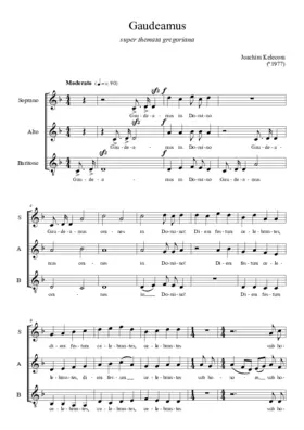 Gaudeamus (All Saints)