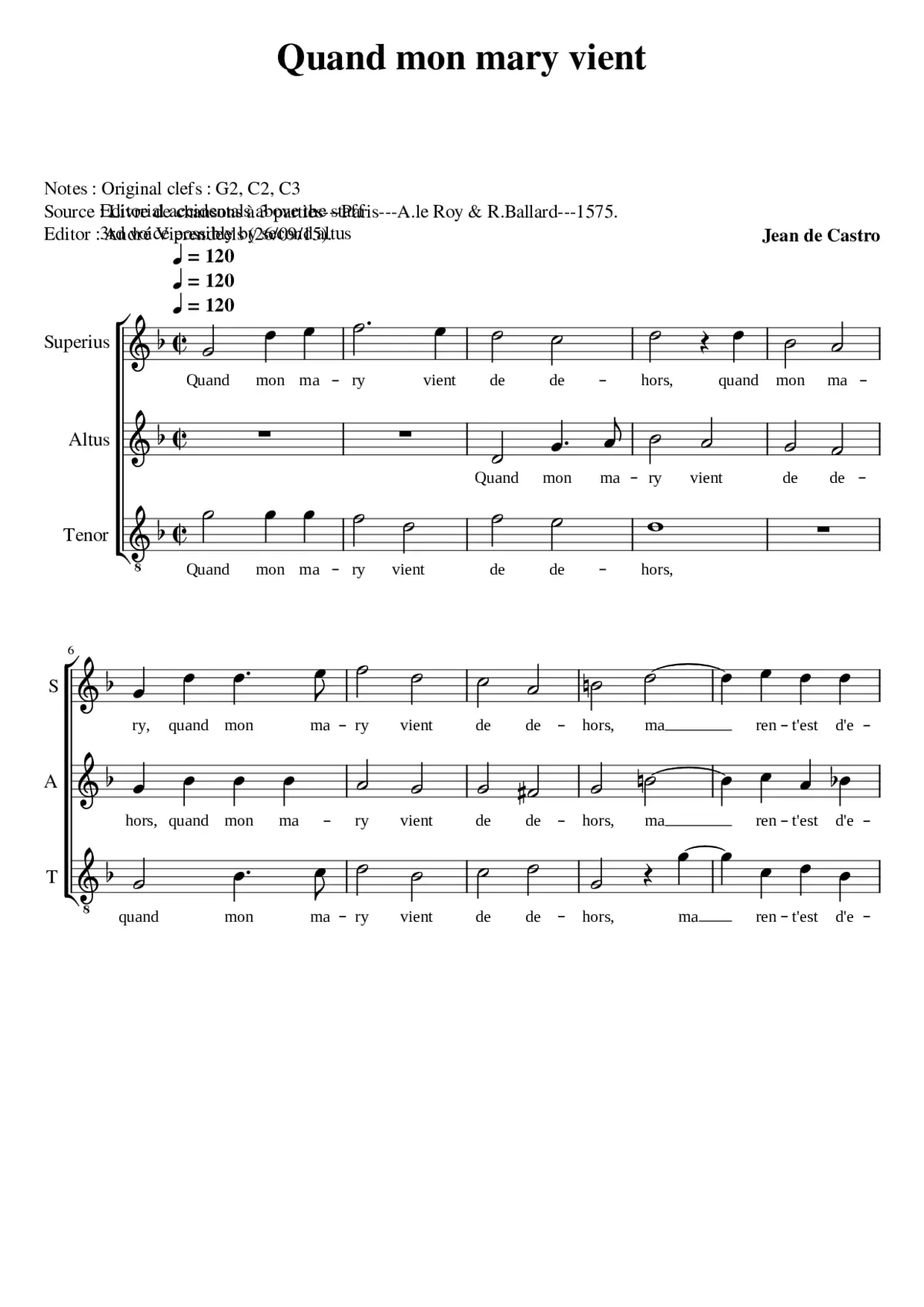 Quand mon mary - Page 1