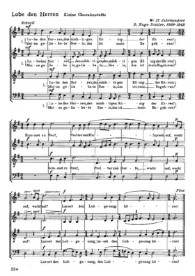 3 kleine Choralmotetten