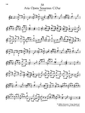 Air in C major, HWV 596