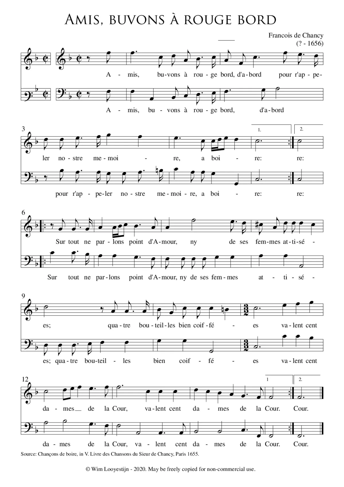 Amis buvons - Page 1